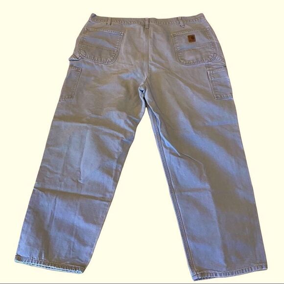 Carhartt Canvas Utility Carpenter Pants Size 40x30 - Picture 7 of 9